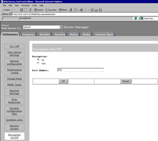 SSL Encryption